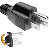 Ground Neutral Plug  Neutral Ground Bonding Plug For Portable Inverter Generator  Grounding Plug Surge Protector Generator With Floating Neutral On Rv  Floating Neutral Surge Protector (1 Pack)