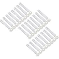 Vypart 25018 Joint Pins & Rubber Seals Kit - 2.75"" Long Pool Pins Gasket Kit For Intex 13' - 24' Round Metal Frame Pools  Pack Of 24