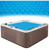 Spa And Hot Tub Cover- 16-Mil Hot Tub Thermal Blanket- Square Hot Tub Insulation Blanket Hot Tub Solar Cover Solar Blanket Cover Bubble Cover For Outdoor Hot Tubs (7 ? 7 Ft/210 ? 210 Cm)