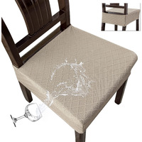 Genina Waterproof Seat Covers For Chairs Seat Covers For Dining Room Chair Slipcovers Kitchen Chair Covers Dining Chair Covers