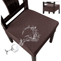 Genina Waterproof Seat Covers For Chairs Seat Covers For Dining Room Chair Slipcovers Kitchen Chair Covers Dining Chair Covers