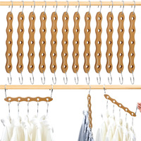 Heyhouse Closet Organizers And Storage College Dorm Room Essentials Multifunctional Closet Organizer Magic Space Saving Hangers Closet Storage Organization For Wardrobe Closet 12 Pack