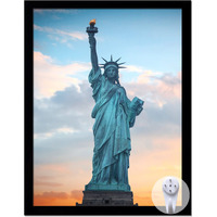 Omaigar 17X22 Picture Frame For 17By22 Poster Photo Canvas Certificate Black High Transparent Photo Frame Wall Desktop Horizontal Vertical 17 X 22