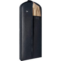 Luxury Storage Garment Bag For Long Coat  Fur  Mink  Gown  Vestment And Choir Robe | 60 Inch + 5 Inch Gusset Cover | Heavy Duty  Hanging  Breathable  Foldable Travel And Wardrobe Clothes Protector