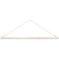 Beyeutao Tapestry Hanger Wooden Tapestry Hanging Telescopic Rod Room Adjustable 32-44 Inch Wooden Rod Holder Flag Pole Wall Hanging Tapestry Rods Rug Hangers For Walls