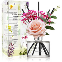 Cocodor Rose Flower Reed Diffuser/Lovely Peony/6.7Oz(200Ml)/1 Pack/Reed Diffuser  Reed Diffuser Set  Oil Diffuser & Reed Diffuser Sticks  Home Decor & Office Decor  Fragrance And Gifts