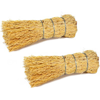 Brush Escobeta De Raiz Natural / Mexican Root Brush 5"" ( Set Of 2 )