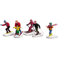 Lemax Winter Fun Figurines  Set Of 5#92357