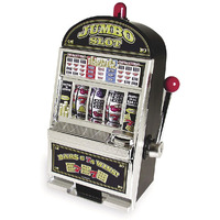 Trademark Poker Jumbo Slot Machine Bank - Replication