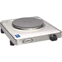 Cadco Kr-S2 11 1/2"" Electric Hotplate W/ (1) Burner & Infinite Controls  120V