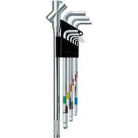 Wise Sbl-1000 Ball Point Hex Key Wrench Set Of 9 (Long Handle Included) Made In Japan/Can Be Tightened