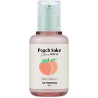 Skinfood Peach Sake Pore Serum - Pore Minimizer & Sebum Control - Skin Smoothing Facial Serum For Oily Skin - Pore Refining Serum & Pore Tightening - Acne Reducer & Minimizing Serum - 55Ml (1.85 Oz)