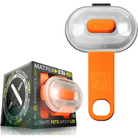 Max & Molly Usb Rechargeable Led Dog Collar Light - Waterproof Safety Light For Night Walks  Hiking  Running  Biking