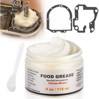 4 Oz Food Grade Grease For Kitchenaid Stand Mixer  Universally Compatible With Most Stand Mixers - Equipped With Gasket & Spatula - Pack Of 1 Can