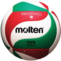 Molten V5M5000 Men's Ncaa Flistatech Volleyball  Red/Green/White  1