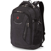 Swissgear 5358 Scansmart Laptop Backpack  Fits 16 Inch Laptop  Usb Charging Port  Heather Grey