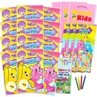 Care Bears Ultimate Party Favors Packs -- Bundle Includes 12 Sets With Stickers  Coloring Books  Stamper And Crayons (Party Supplies)