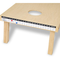 Gosports Premium Cornhole Scoreboard With Magnetic Scorekeepers - Mounts To Any Cornhole Board