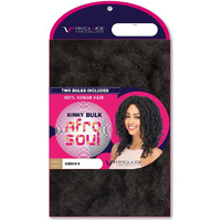 Vivica A Fox Hair Collection Hkbk16-V Human Hair Afro Curl Kinky Bulk Extension  1  5.8 Ounce