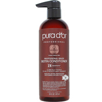 Pura D'Or 16 Oz Professional Grade Biotin Conditioner Anti-Thinning Hair Care  Clinically Tested Effective Results  2X Concentrated Dht Blocker Hair Thickening Products For Women & Men