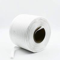 Mr. Shrinkwrap 1/2"" X 1500' Cross Woven Strapping Cord | Polyester Strap For Shrink Wrap | High Tensile Strength | Easy Installation & Secure Hold