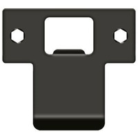 Deltana Tspe250 2-3/4"" X 2-1/2"" Extended Lip T-Strike Plate  Oil Rubbed Bronze