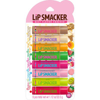Lip Smacker Original & Best Holiday Flavored Lip Balm Party Pack  Oatmeal Cookie  Vanilla  Mango  Watermelon  Tropical Punch  Cotton Candy  Kiwi  Strawberry  Clear