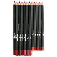 12Pc Italia Deluxe Ultra Fine Lip Liner Set Of 12 Color