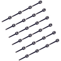 Apevia Cs-L63231-24 Screw Set T6#32 * 31 For Radiator Cpu Liquid Cooler (Connectable Screws)  24-Pack