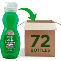 Palmolive Dishwashing Liquid  Travel Dish Soap  Original Scent  Green  3 Fluid Ounce Bottle (Case Of 72) - Total Of 216 Fluid Ounces - Dishwashing Liquid - Kitchen Soap & Cleaning Supplies