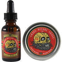Grave Before Shave Cigar Blend Beard Pack (Cigar/Vanilla Scent)
