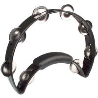 Rhythmtech Tambourine  Black  Inch (Rt1210)