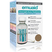 Emuaid Overnight Acne Treatment 1Oz For Stubborn Blemishes  Blackheads  Cystic Acne  And Rosacea