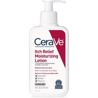 Cerave Anti Itch Moisturizing Lotion With Pramoxine Hydrochloride | Relieves Itch With Minor Skin Irritations  Sunburn Relief  Bug Bites | 8 Ounce