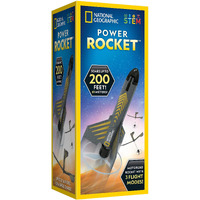 National Geographic Rocket Launcher For Kids - Patent-Pending Motorized Air Rocket Toy  Launch Up To 200 Ft. With Safe Landing  Kids Outdoor Toys & Model Rockets  Gifts For Boys And Girls  Space Toys