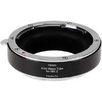 Fotodiox Pro Automatic Macro Extension Tube  15Mm Section - For Nikon Z-Mount Milc Cameras For Extreme Close-Up Photography