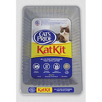 Cat's Pride  Disposable Litter Pan  Includes Pan & Litter All In One (1 Pack)