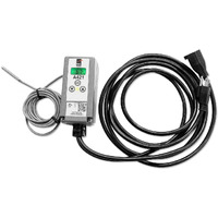 Johnson Controls A421Abg-02C A421 Series Electronic Temperature Control With Pre Wired Power Cord  -40 To 212 Degree F Temperature Range Silver