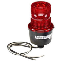 Federal Signal Low Profile Warning Light  Strobe  Red