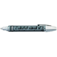 Dykem Tuff Guy 41758 White Medium Marking Pen - 44175 [Price Is Per Each]