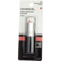 Covergirl Continuous Color Lipstick  Bronzed Peach [015]  0.13
