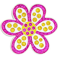 Navika Oopsy Daisy Glitzy Ball Marker With Hat Clip (Purple)