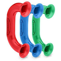 (3 Pack - Assorted Colors) Toobaloo Auditory Feedback Reading Phone
