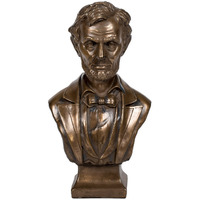 Ptc 7.5 Inch Bronze Colored Abraham Lincoln Bust Figurine Statue
