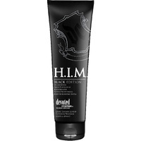 Devoted Creations H.I.M. Black Edition  Oil Absorbing Quick Penetrating Black Tan Lotion Bronzer  8.5 Oz.