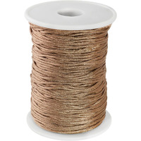 Zzlzx Brown Braided Nylon Lift Shade Cord Sunshade Lifting Rope 2Mm Braided Lifting Rope For Venetian Blind Repair And Diy Handicraft Projects