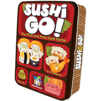 Sushi Go - The Pick And Pass Family Card Game From Gamewright  Great For 2-5 Players Aged 8 And Up