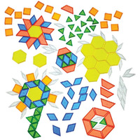 Constructive Playthings Translucent Pattern Blocks  Light Table Manipulatives  Stem Toys  Sensory Play  Create  Build And Design  Color Exploration  Set Of 147 Blocks  Toys For Kids 3 Years And Up
