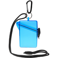 Witz 00402-Blue See It Safe Waterproof Id/Badge Holder Case  Blue