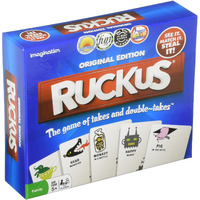 Ruckus Original Edition Fast-Paced Action Card Stealing Game  Quick Thinking  Agility  & Hand-Eye Coordination  Family Fun  Group & Party Game  Ages 5+  2-5 Players